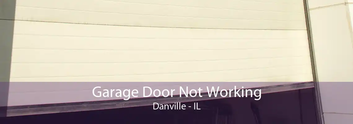 Garage Door Not Working Danville - IL