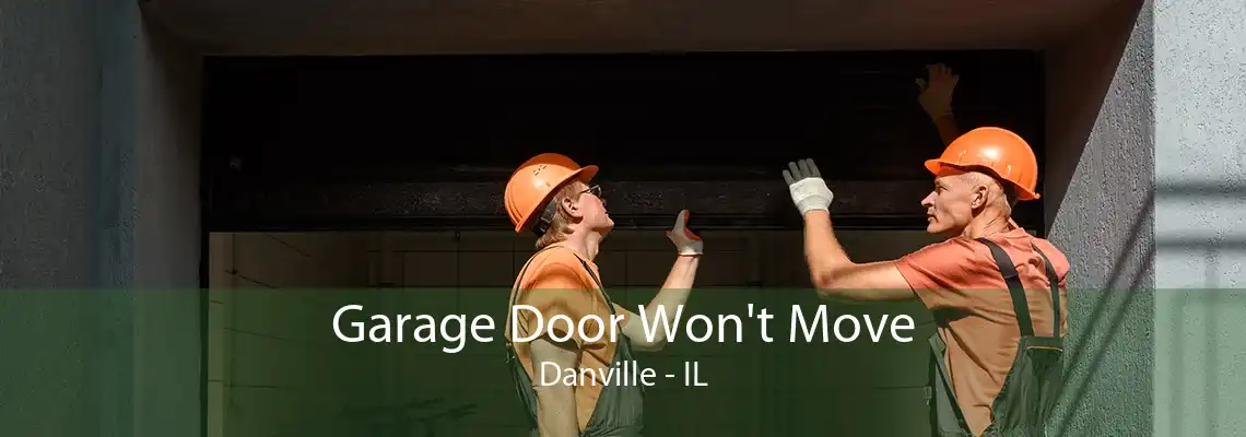 Garage Door Won't Move Danville - IL