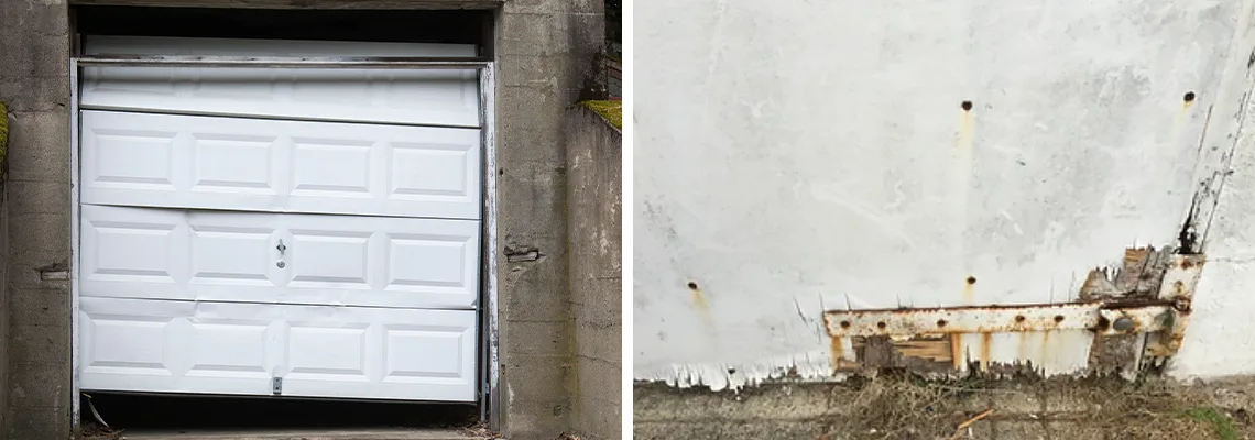 Rotten Commercial Garage Door Repair in Danville, IL