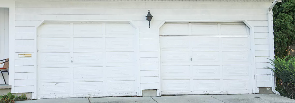 Roller Garage Door Dropped Down Replacement in Danville, IL