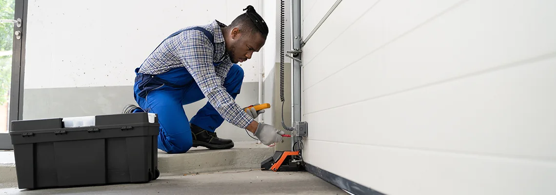 Garage Door Track Repair in Danville, IL