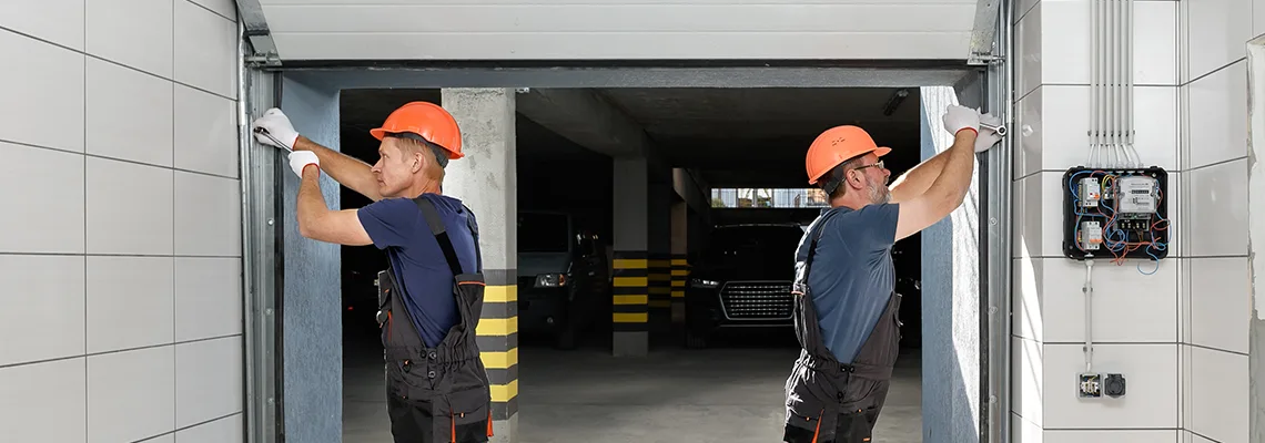 Wooden Garage Door Frame Repair in Danville, Illinois